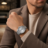 RELOJ NIBOSI WINDSOR SILVER Wayano Store