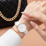 RELOJ HANNAH MARTIN ANFIELD WHITE + BRAZALETE - Wayano Store