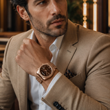 RELOJ NIBOSI WINDSOR COGNAC Wayano Store