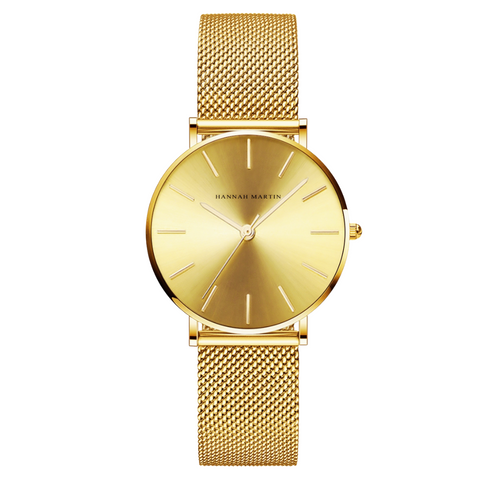 RELOJ HANNAH MARTIN GOLD