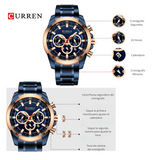 RELOJ CURREN ARROW BLUE