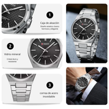 RELOJ CURREN STERLING SILVER - Wayano Store