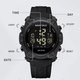 RELOJ NAVIFORCE HYDE BLACK - Wayano Store