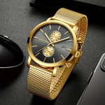 RELOJ HANNAH MARTIN RIVER DARK GOLD