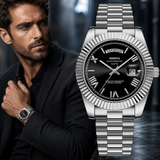 RELOJ NIBOSI WINDSOR BLACK SILVER Wayano Store