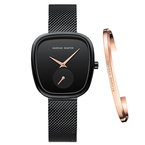 RELOJ HANNAH MARTIN ROMA + BRAZALETE