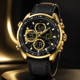 RELOJ NAVIFORCE AQUA BLACK GOLD Wayano Store