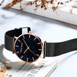 RELOJ HANNAH MARTIN FERRARA BLACK + BRAZALETE