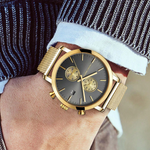 RELOJ HANNAH MARTIN RIVER DARK GOLD