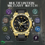 RELOJ SANDA MILITARY BLACK GOLD