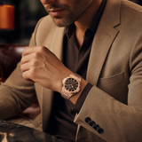 RELOJ NIBOSI COGNAC Wayano Store