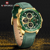 RELOJ NAVIFORCE AQUA GREEN GOLD