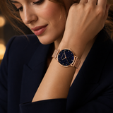 RELOJ HANNAH MARTIN VENECIA BLACK ROSE Wayano Store