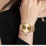 RELOJ HANNAH MARTIN GOLD + BRAZALETE