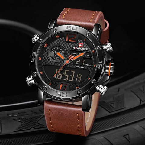 RELOJ NAVIFORCE TERRA BROWN