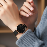 RELOJ HANNAH MARTIN FERRARA BLACK - Wayano Store
