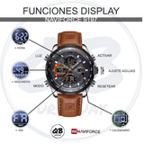 RELOJ NAVIFORCE AQUA COFFEE