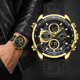 RELOJ NAVIFORCE AQUA BLACK GOLD Wayano Store