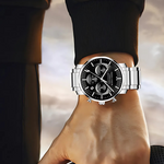 RELOJ HANNAH MARTIN SPEEDMASTER SILVER