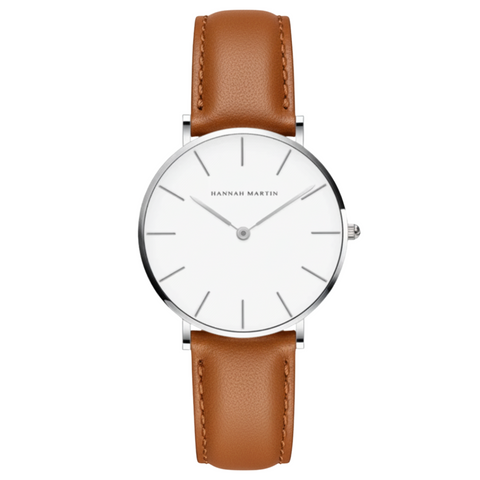RELOJ HANNAH MARTIN LIVERPOOL BROWN