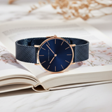 RELOJ HANNAH MARTIN SOUL BLUE + BRAZALETE - Wayano Store