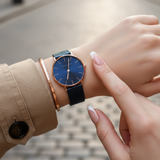 RELOJ HANNAH MARTIN SOUL BLUE + BRAZALETE - Wayano Store