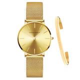 RELOJ HANNAH MARTIN GOLD + BRAZALETE - Wayano Store