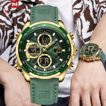 RELOJ NAVIFORCE AQUA GREEN GOLD