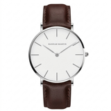 RELOJ HANNAH MARTIN LUTTON BROWN SILVER Wayano Store