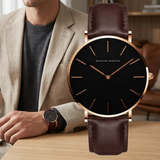 RELOJ HANNAH MARTIN LUTTON BROWN BLACK Wayano Store