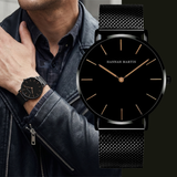 RELOJ HANNAH MARTIN DERBY BLACK GOLD - Wayano Store