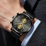 RELOJ HANNAH MARTIN RIVER BLACK - Wayano Store