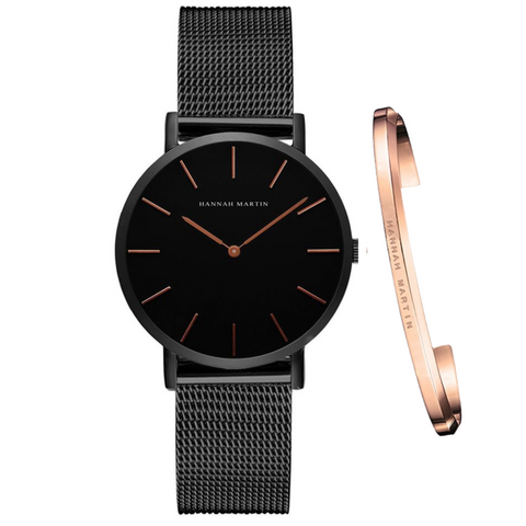 RELOJ HANNAH MARTIN ICON + BRAZALETE