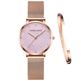 RELOJ HANNAH MARTIN VENECIA LILAC + BRAZALETE