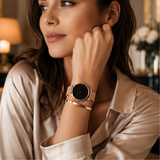 RELOJ HANNAH MARTIN SOUL ROSE GOLD + BRAZALETE Wayano Store