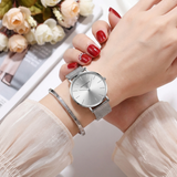 RELOJ HANNAH MARTIN SILVER + BRAZALETE - Wayano Store