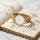RELOJ HANNAH MARTIN GOLD MESH + BRAZALETE - Wayano Store