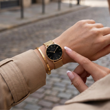 RELOJ HANNAH MARTIN SOUL GOLD + BRAZALETE