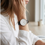 RELOJ HANNAH MARTIN ANFIELD BLACK ROSE + BRAZALETE - Wayano Store