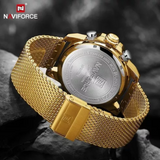 RELOJ NAVIFORCE TITAN GOLD