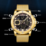 RELOJ NAVIFORCE TITAN GOLD