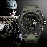 RELOJ SANDA MILITARY GREEN