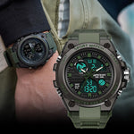 RELOJ SANDA MILITARY GREEN