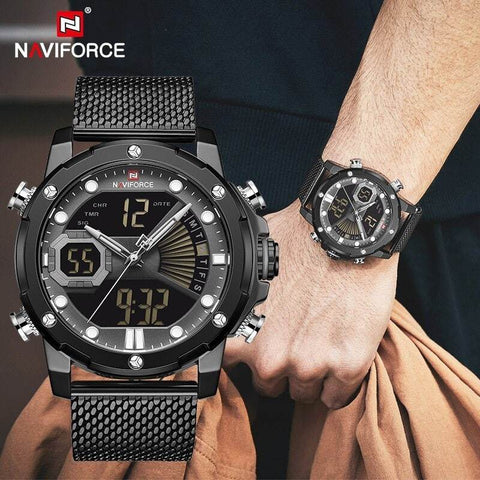 RELOJ NAVIFORCE TITAN BLACK