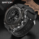 RELOJ SANDA MILITARY BLACK