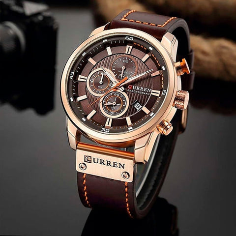 RELOJ CURREN BOLT BROWN