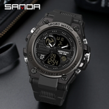 RELOJ SANDA MILITARY BLACK